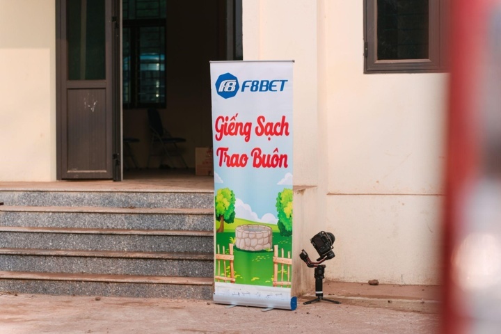 Nơi khô cằn nở nụ cười: F8BET kết nối tình người qua từng vòi nước